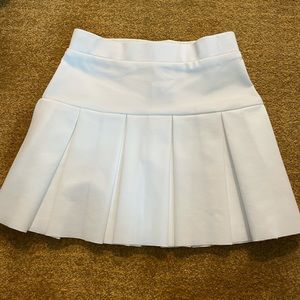 Tennis mini skirt!